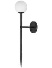 Toolight Moderní lampa nástěnná černá 52cm APP577-1W