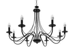 Toolight ELEGANCKA LAMPA SUFITOWA APP210-3CPR KRYSZTAŁ SREBRNA