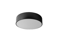 Toolight Lampa Plafon 30cm Strop Kulatý Černá APP640-3c