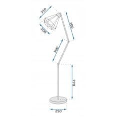 BPS-koupelny Stojací lampa Reno APP540-1F