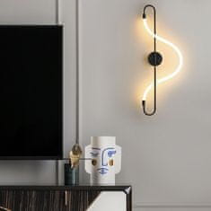 BPS-koupelny Nástěnné svítidlo LED APP857-W Long Black