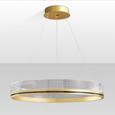 Toolight Závěsné svítidlo s APP1189-CP Gold 40cm