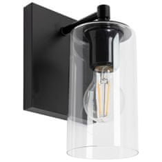 BPS-koupelny Moderní nástěnná lampa APP1222-1W Black