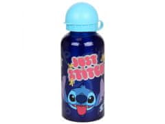 sarcia.eu DISNEY Stitch hliníková láhev/láhev na vodu, modrá 400ml