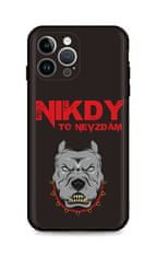 TopQ Kryt iPhone 15 Pro Nikdy to nevzdám 100091