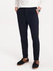 OMBRE Pánské chinos Yspalloc navy S