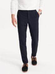 OMBRE Pánské chinos Yspalloc navy S