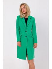Made of Emotion Dámský kabát crombie coat Maduna světle zelená S