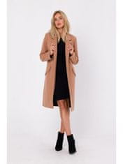 Made of Emotion Dámský kabát crombie coat Maduna camel S