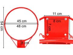 ShopJK BASKETBALOVÝ KOŠ 45CM TOSSER