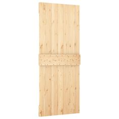 Greatstore Posuvné dveře s kováním 85 x 210 cm masivní borové dřevo