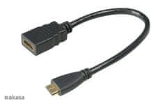 Akasa - HDMI na mini HDMI adaptér - 25 cm