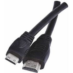 Emos HDMI kabel SB1101 HDMI 2.0 high speed kabel ethernet A vidlice-C vidlice 1,5m