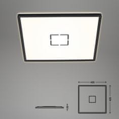 BRILONER BRILONER Slim svítidlo LED panel, 42 cm, 3000 lm, 22 W, černá BRI 3393-015