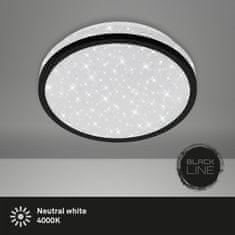 BRILONER BRILONER LED stropní svítidlo hvězdné nebe, pr. 21,7 cm, 10 W, černá BRI 3456-015