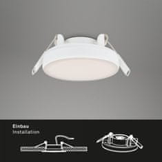 BRILONER BRILONER 3ks sada LED vestavné svítidlo, pr. 7,5 cm, 3 W, 350 lm, bílé IP44 BRI 7061-436