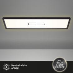 BRILONER BRILONER Slim svítidlo LED panel, 58 cm, 2700 lm, 22 W, černá BRI 3394-015