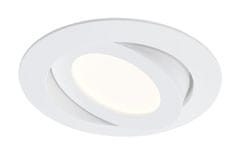 BRILONER BRILONER LED vestavné svítidlo, pr. 10,6 cm, 6 W, bílé BRI 7283-016