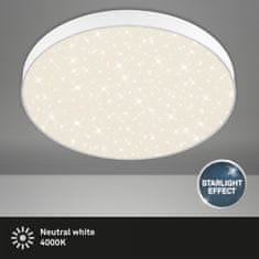 BRILONER BRILONER LED stropní svítidlo hvězdné nebe, pr. 38,7 cm, 24,5 W, bílé BRI 7075-416