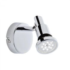 BRILONER BRILONER LED bodové svítidlo pr. 8 cm 1xGU10 4,8W 400lm chrom BRI 2992-018