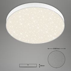 BRILONER BRILONER LED stropní svítidlo hvězdné nebe, pr. 38,7 cm, 24,5 W, bílé BRI 7075-416