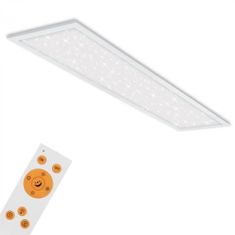 BRILONER BRILONER Hvězdné nebe svítidlo LED panel, 119,5 cm, 3800 lm, 36 W, bílé BRILO 7304-016