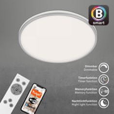 BRILONER BRILONER LED CCT Smart stropní svítidlo pr. 49 cm 42W 4500lm chrom BRILO 3065-014
