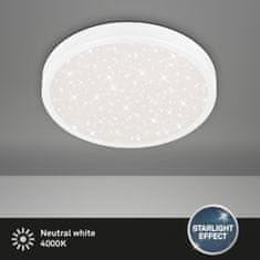 BRILONER BRILONER LED stropní svítidlo hvězdné nebe, pr. 38 cm, 24 W, 3000 lm, bílé BRILO 3071-016