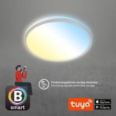 BRILONER BRILONER LED CCT Smart stropní svítidlo pr. 33,3 cm 24W 2500lm chrom BRILO 3064-014