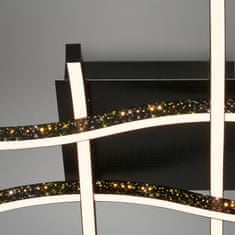 BRILONER BRILONER LED nástěnné a stropní svítidlo, 64,5 cm, 24 W, 2800 lm, černá BRILO 3718-045
