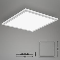 BRILONER BRILONER Svítidlo LED panel, 45 cm, 2200 lm, 22 W, bílé BRILO 7178-016