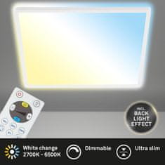 BRILONER BRILONER Slim CCT svítidlo LED panel, 29,3 cm, 18 W, bílé BRILO 7081-016