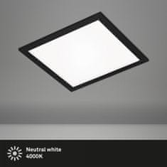 BRILONER BRILONER Slim svítidlo LED panel, 29,5 cm, 12W , černá BRILO 7191-015