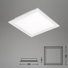 BRILONER BRILONER CCT svítidlo LED panel, 29,5 cm, 1800 lm, 18 W, bílé BRILO 7194-016