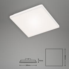 BRILONER BRILONER Bezrámečkový LED panel, 29,5 cm, 1600 lm, 12 W, bílé BRILO 7378-016