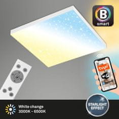 BRILONER BRILONER Hvězdné nebe CCT svítidlo LED panel, 45cm, 24 W, 2500 lm, bílé BRILO 7382-016