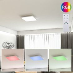 BRILONER BRILONER RGB svítidlo LED panel, 29,5 cm, 1800 lm, bílé BRILO 7151-016