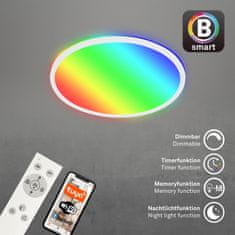 BRILONER BRILONER B smart RGB/W-svítidlo LED panel, pr. 42 cm, 22 W, 2700 lm, bílé BRILO 7494-016