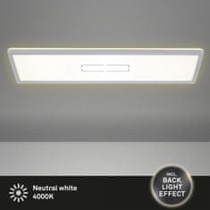 BRILONER BRILONER Slim svítidlo LED panel, 58 cm, 2700 lm, 22 W, stříbrná BRI 3394-014