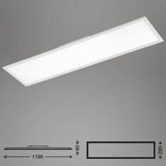 BRILONER BRILONER Svítidlo LED panel, 119,5 cm, 4100 lm, 38 W, bílé BRILO 7193-016