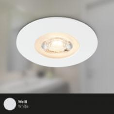 BRILONER BRILONER LED vestavná svítidla, pr.9 cm, 3x LED, 5 W, 480 lm, bílé BRI 7044-036