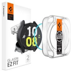 Spigen Ochranné Tvrzené Sklo Glas.Tr ”Ez-Fit” 2-Pack Samsung Galaxy Watch 6 (44 Mm) Clear