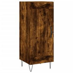 Greatstore Skříň highboard kouřový dub 34,5 x 34 x 180 cm kompozitní dřevo