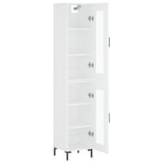 Vidaxl Skříň highboard bílá 34,5 x 34 x 180 cm kompozitní dřevo