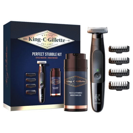 Gillette King C. Gillette Stylemaster + Moisturizer 100 ml