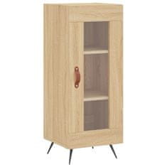 Vidaxl Skříň highboard dub sonoma 34,5 x 34 x 180 cm kompozitní dřevo