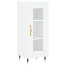 Vidaxl Skříň highboard bílá 34,5 x 34 x 180 cm kompozitní dřevo