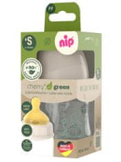 NIP CHERRY GREEN láhev PP,široká,kaučuk-S,150ml,holka