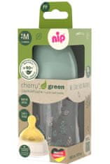 NIP CHERRY GREEN láhev PP,široká, kaučuk-M,260ml,kluk