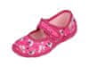 LEMIGO růžové pantofle, dívčí pantofle s lama suchým zipem 31 EU 